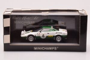 Lancia Stratos Alitalia #4 B. Waldegaard / H. Thorzelius Winner Rally Sweden 1975 Minichamps 1:43 430751204 Metall — bild 4 av 4