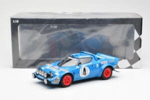 Lancia Stratos #4 B. Darniche / A. Mahe Winners Rally Monte Carlo 1979 Minichamps 1:18 155791704 Metall — bild 6 av 6