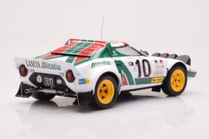 Lancia Stratos HF #10 S. Munari / S. Maiga Rally Monte Carlo 1976 IXO 1:18 18RMC162A Metall — bild 2 av 6