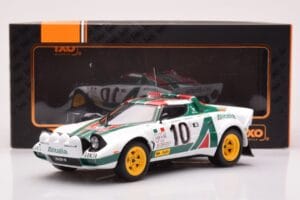 Lancia Stratos HF #10 S. Munari / S. Maiga Rally Monte Carlo 1976 IXO 1:18 18RMC162A Metall — bild 6 av 6