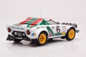 Lancia Stratos HF #6 B. Waldegård / H. Thorszelius Rally Monte Carlo 1976 IXO 1:18 18RMC162B Metall — bild 2 av 6