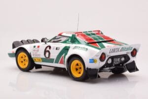 Lancia Stratos HF #6 B. Waldegård / H. Thorszelius Rally Monte Carlo 1976 IXO 1:18 18RMC162B Metall — bild 5 av 6