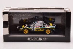 Lancia Stratos Le Point #3 B. Darniche / A. Mahe Tour de France 1980 Minichamps 1:43 430801201 Metall — bild 4 av 4