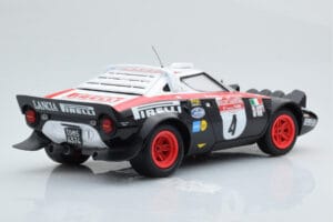 Lancia Stratos Pirelli #4 M. Alen / I. Kivimaki Winners Rally Sanremo 1978 Minichamps 1:18 155781704 Metall — bild 2 av 6