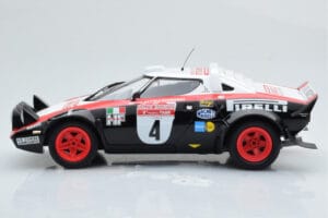 Lancia Stratos Pirelli #4 M. Alen / I. Kivimaki Winners Rally Sanremo 1978 Minichamps 1:18 155781704 Metall — bild 3 av 6