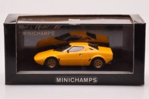 Lancia Stratos Gul Minichamps 1:43 430125020 Metall — bild 4 av 4