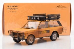 Land Rover Defender 90 Camel Trophy Sumatra 1981 Almost Real 1:18 810107 Metall — bild 8 av 8