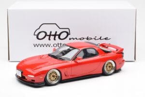 Mazda RX-7 FD Khyzyl Saleem Röd Otto 1:18 OT1062 Resin — bild 6 av 6