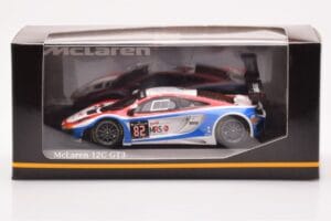 McLaren 12C GT3 #82 Russian Team A. Vasiliev / D. Vasiliauskas / M. Asmer / B. Spengler Spa 24 Hours 2014 Minichamps 1:43 437 — bild 4 av 4
