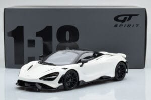 McLaren 765LT Vit GT Spirit 1:18 GT861 Resin — bild 6 av 6