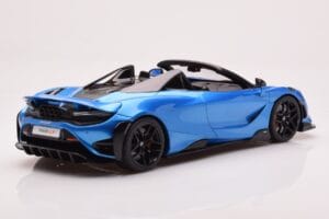 McLaren 765LT Spider Blå GT Spirit 1:18 GT886 Resin — bild 2 av 6