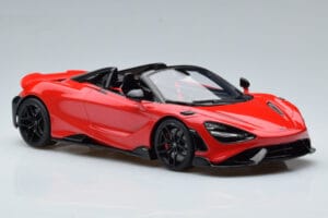 McLaren 765LT Spider Röd GT Spirit 1:18 GT420 Resin — bild 4 av 6