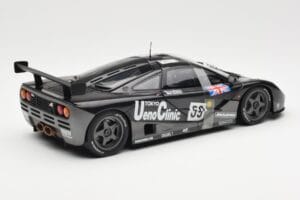 McLaren F1 GTR #59 J-J. Lehto / Y. Dalmas / M. Sekiya 24 Hours of Le Mans Winner 1995 UT Models 1:18 530151859 Metall — bild 2 av 6