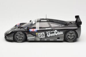 McLaren F1 GTR #59 J-J. Lehto / Y. Dalmas / M. Sekiya 24 Hours of Le Mans Winner 1995 UT Models 1:18 530151859 Metall — bild 3 av 6