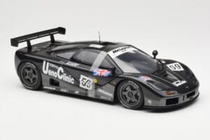 McLaren F1 GTR #59 J-J. Lehto / Y. Dalmas / M. Sekiya 24 Hours of Le Mans Winner 1995 UT Models 1:18 530151859 Metall — bild 4 av 6