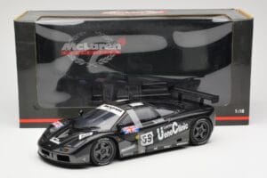 McLaren F1 GTR #59 J-J. Lehto / Y. Dalmas / M. Sekiya 24 Hours of Le Mans Winner 1995 UT Models 1:18 530151859 Metall — bild 6 av 6