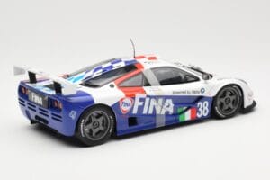 McLaren F1 GTR #38 M. Duez / M. Soper / E. Lafitte Team Bigazzi 24 Hours of Le Mans 1996 UT Models 1:18 80439421484 Metall — bild 2 av 6