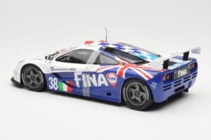 McLaren F1 GTR #38 M. Duez / M. Soper / E. Lafitte Team Bigazzi 24 Hours of Le Mans 1996 UT Models 1:18 80439421484 Metall — bild 5 av 6