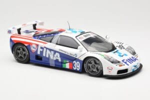 McLaren F1 GTR #39 N. Piquet / J. Cecotto / D. Sullivan Team Bigazzi 24 Hours of Le Mans 1996 UT Models 1:18 80439421485 Meta — bild 2 av 6