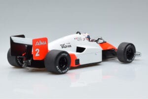 McLaren MP4/2B Marlboro #2 A. Prost Monaco GP Winner World Champion 1985 MCG 1:18 MCG18606F Metall — bild 2 av 6