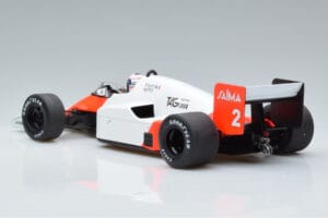 McLaren MP4/2B Marlboro #2 A. Prost Monaco GP Winner World Champion 1985 MCG 1:18 MCG18606F Metall — bild 5 av 6