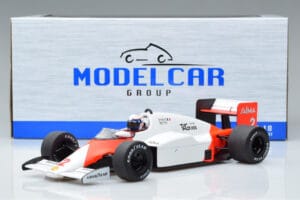 McLaren MP4/2B Marlboro #2 A. Prost Monaco GP Winner World Champion 1985 MCG 1:18 MCG18606F Metall — bild 6 av 6