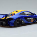 McLaren P1 GTR Blå Med Gula Ränder AUTOart 1:18 - image 3 of 7