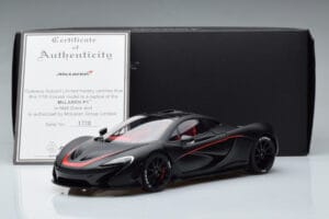 McLaren P1 Matt Svart AUTOart 1:18 76027 Metall — bild 9 av 9