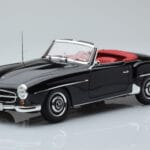 Mercedes 190 SL W121 Cabriolet Svart Minichamps 1:18
