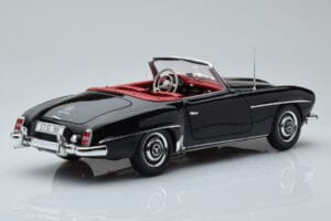 Mercedes 190 SL W121 Cabriolet Svart Minichamps 1:18 100037030 Metall — bild 3 av 8