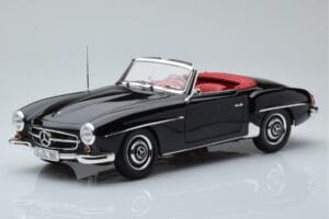 Mercedes 190 SL W121 Cabriolet Svart Minichamps 1:18