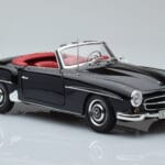 Mercedes 190 SL W121 Cabriolet Svart Minichamps 1:18 - image 5 of 8