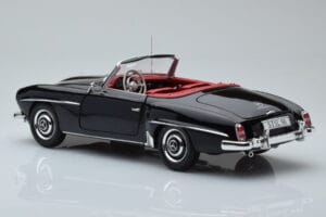 Mercedes 190 SL W121 Cabriolet Svart Minichamps 1:18 100037030 Metall — bild 6 av 8