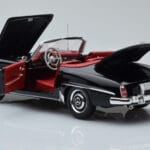 Mercedes 190 SL W121 Cabriolet Svart Minichamps 1:18 - image 7 of 8