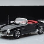 Mercedes 190 SL W121 Cabriolet Svart Minichamps 1:18 - image 8 of 8