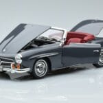 Mercedes 190 SL W121 Roadster Grå Norev 1:18 183402 Metall - image 2 of 8
