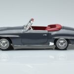 Mercedes 190 SL W121 Roadster Grå Norev 1:18 183402 Metall - image 4 of 8