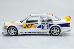 Mercedes 190E 2.5-16 W201 EVO 1 Jet #16 F. Biela Team Ms-Jet Racing DTM 1990 Minichamps 1:18 155903616 Metall — bild 3 av 6