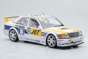 Mercedes 190E 2.5-16 W201 EVO 1 Jet #16 F. Biela Team Ms-Jet Racing DTM 1990 Minichamps 1:18 155903616 Metall — bild 4 av 6