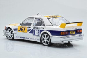 Mercedes 190E 2.5-16 W201 EVO 1 Jet #16 F. Biela Team Ms-Jet Racing DTM 1990 Minichamps 1:18 155903616 Metall — bild 5 av 6