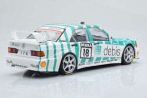 Mercedes 190E 2.5-16 W201 EVO 2 Debis #18 F. Giroix Team Zackspeed DTM 1991 Minichamps 1:18 155913618 Metall — bild 2 av 6