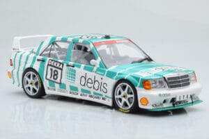 Mercedes 190E 2.5-16 W201 EVO 2 Debis #18 F. Giroix Team Zackspeed DTM 1991 Minichamps 1:18 155913618 Metall — bild 4 av 6