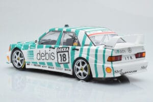Mercedes 190E 2.5-16 W201 EVO 2 Debis #18 F. Giroix Team Zackspeed DTM 1991 Minichamps 1:18 155913618 Metall — bild 5 av 6