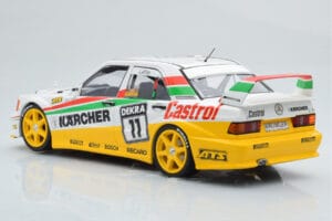 Mercedes 190E 2.5-16 W201 EVO 2 Karcher #11 J. Laffite Team Maas-Schons DTM 1992 Minichamps 1:18 155923611 Metall — bild 5 av 6
