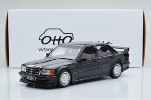 Mercedes 190E W201 2.5-16 Evo I Svart Otto 1:18 OT151 Resin — bild 6 av 6