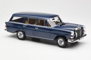 Mercedes 200 Universal W115 Blå Norev 1:18 183599 Metall — bild 6 av 8