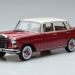 Mercedes 200 W110 Röd Norev 1:18
