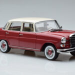 Mercedes 200 W110 Röd Norev 1:18 - image 6 of 7