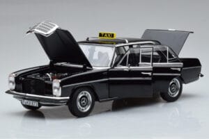 Mercedes 200 W115 Taxi Norev 1:18 183776 Metall — bild 2 av 7