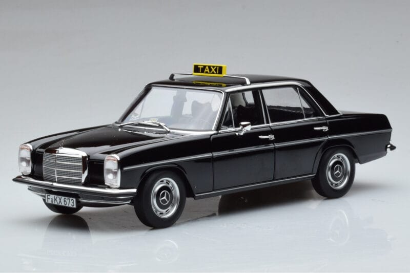 Mercedes 200 W115 Taxi Norev 1:18 183776 Metall